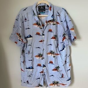 Island style aloha shirt